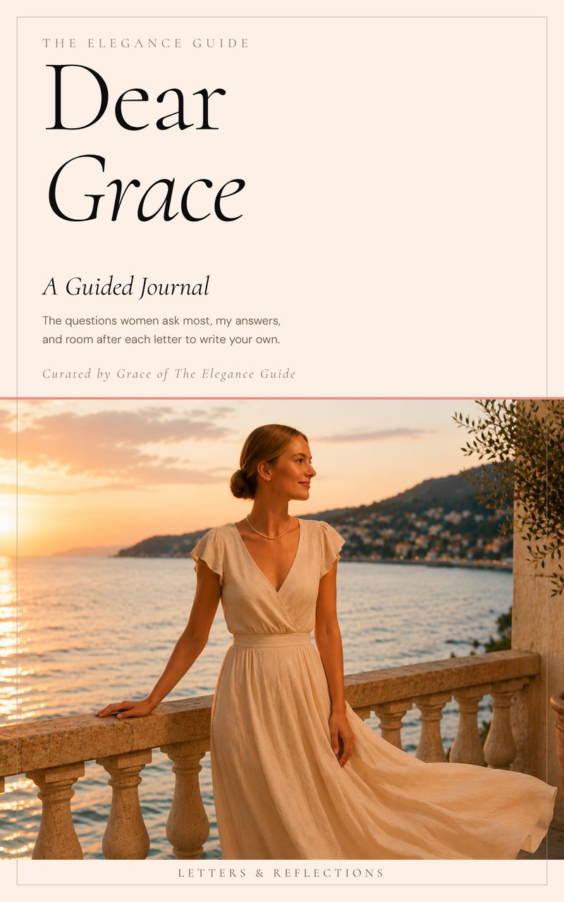 Dear Grace: A Guided Journal, cover